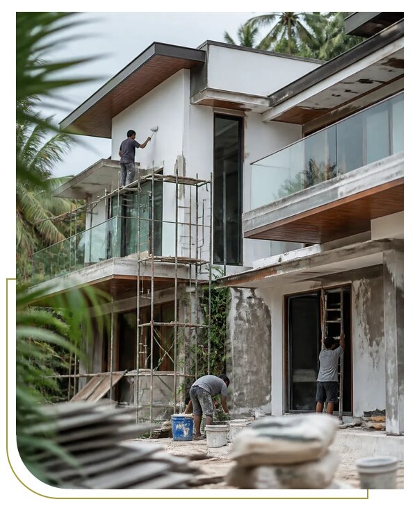 Профессиональный ремонт вилл на Пхукете для клиентов из Рославля