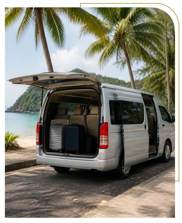 Аренда минивэна на Пхукете из Рославля — от 5138 р. | коПхукет-Рлв